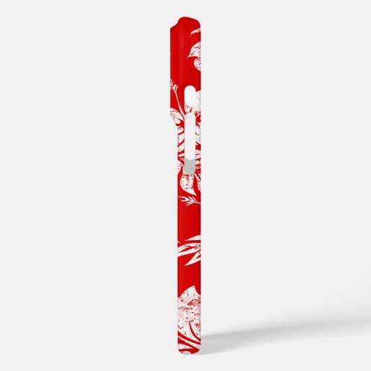 ハイビスカスパラオハワイアンフローラレッド Case-Mate iPhoneケース (裏面 / 左)