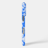 ハイビスカスパラオハワイアンフローラ海ブルー Case-Mate iPhoneケース (裏面 / 右)