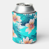 ハイビスカスフラワーアットザビーチ 缶クーラー (缶裏面)