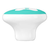 ハイビスカスフラワーシーサイドフローラプリントセラミックノブ  セラミックノブ (側面)