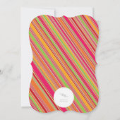 ハイビスカスフラワーズクラフトトロピカルクリスマスパーティー 招待状 (裏面)