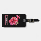 ハイビスカスフラワーズラゲッジタグ ラゲッジタグ (正面横)