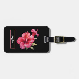 ハイビスカスフラワーズラゲッジタグ ラゲッジタグ