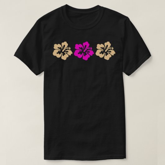 ハイビスカスフラワーズTシャツ Tシャツ (デザイン正面)