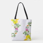 ハイビスカスフラワートート トートバッグ (裏面)