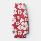 ハイビスカスフラワーパターン ボトルクーラー (正面)