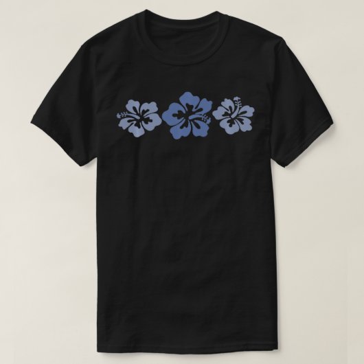 ハイビスカスフラワープルオーバー Tシャツ (デザイン正面)