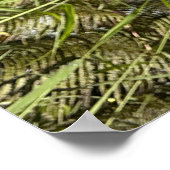 ハイビスカスフラワーポスター@3dudes1life ポスター (角)