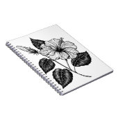 ハイビスカスフラワーII ノートブック (右側)
