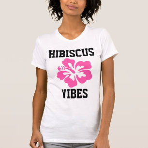 ハイビスカスフラワーTシャツ Tシャツ