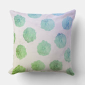 ハイビスカスメダリオンシーグラス クッション (正面)