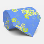 ハイビスカスレイ/ハワイアンタイ/熱帯フローラ ネクタイ (ロール)