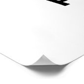 ハイビスカスヴィンテージシードパケット ポスター (角)