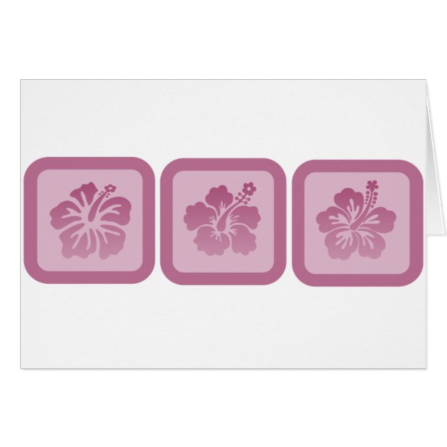 ハイビスカス三尾 (正面横)