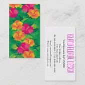 ハイビスカス園 名刺 (正面/裏面)