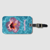ハイビスカス夏 ラゲッジタグ (正面横)