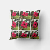 ハイビスカス枕 クッション (裏面)