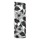 ハイビスカス模様 タンブラー (回転右)