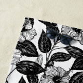 ハイビスカス模様 ビーチタオル (インサイチュ)