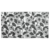 ハイビスカス模様 枕カバー (正面左)