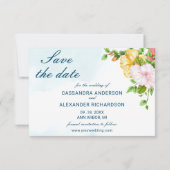 ハイビスカス熱帯フローラ セーブザデート (裏面)