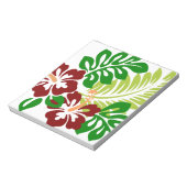 ハイビスカス熱帯花 ノートパッド (回転)