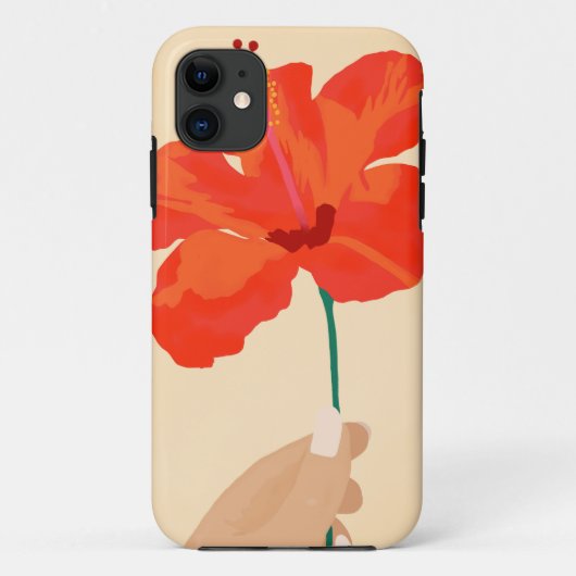 ハイビスカス病 Case-Mate iPhoneケース (裏面)