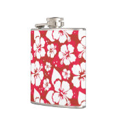 ハイビスカス花模様 フラスク (左)