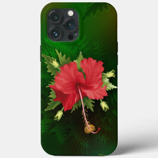 ハイビスカス花 Case-Mate iPhoneケース (裏面)