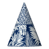 ハイビスカス葉、ハワイアンオーナメント。 パーティーハット (裏面)