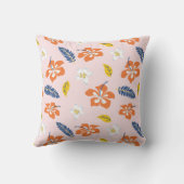 ハイビスカス調和 クッション (裏面)