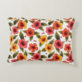 ハイビスカス開花ブリス アクセントクッション (裏面)