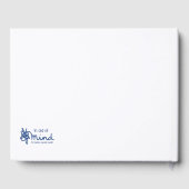 ハイビスカス開花: Mind Edition ゲストブック (裏面)