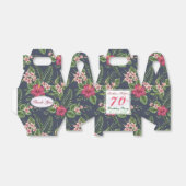 ハイビスカス70thバースデーパーティーありがとうございますお願いボックス フェイバーボックス (折り畳みなし)