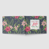 ハイビスカス80thバースデーパーティーゲストブック ゲストブック (全面)