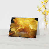 ハイビスカス カード (黄色い花)