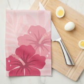 ハイビスカス キッチンタオル (四つ折り)