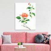 ハイビスカス キャンバスプリント (インサイチュ (リビング))