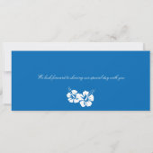 ハイビスカス ジャマイカ 搭乗券 | 宿泊施設 招待状 (裏面)