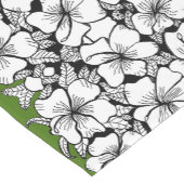 ハイビスカス – テーブルランナー (コーナー)