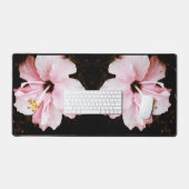 ハイビスカス デスクマット (キーボード&マウス)