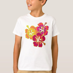 ハイビスカス・トリオ Tシャツ
