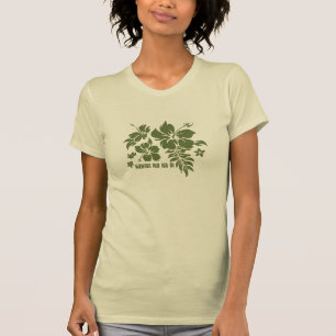 ハイビスカス パレオ ハワイアン フローラル オリーブ ティーズ用 Tシャツ