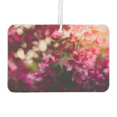 ハイビスカス、パールフラワーハート空気清浄剤 カーエアーフレッシュナー (裏面)