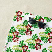 ハイビスカス ビーチタオル (インサイチュ)