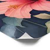 ハイビスカス ポスター (コーナー)