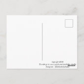 ハイビスカス ポストカード (裏面)