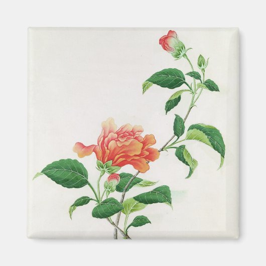 ハイビスカス マグネット (正面)