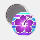 ハイビスカス マグネット (正面/裏面)