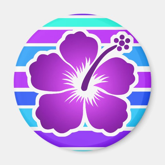 ハイビスカス マグネット (正面)